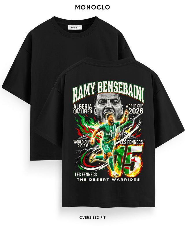 Футболка Monoclo Ramy Bensebaini #15 Algeria WC 2026