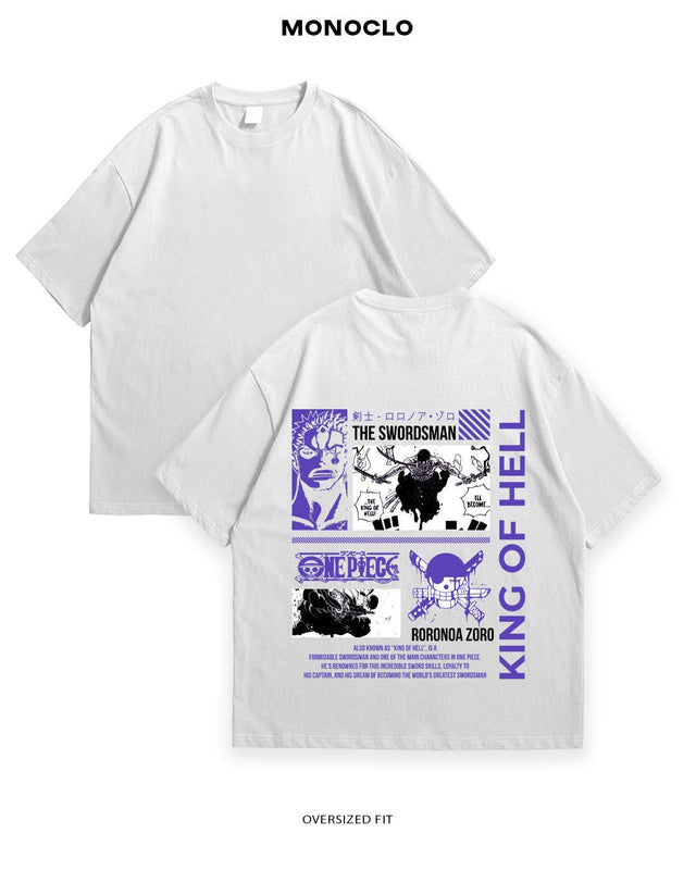 Футболка Monoclo Roronoa Zoro — King of Hell - MONOCLO UA