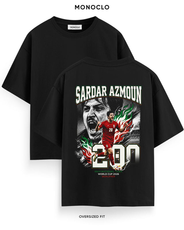 Футболка Monoclo Sardar Azmoun #20 Iran WC 2026