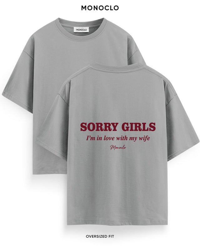 Футболка Monoclo Sorry Girls I'm In Love With My Wife