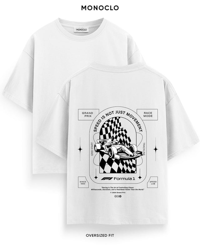 Футболка Monoclo Speed Is Not Just Movement F1