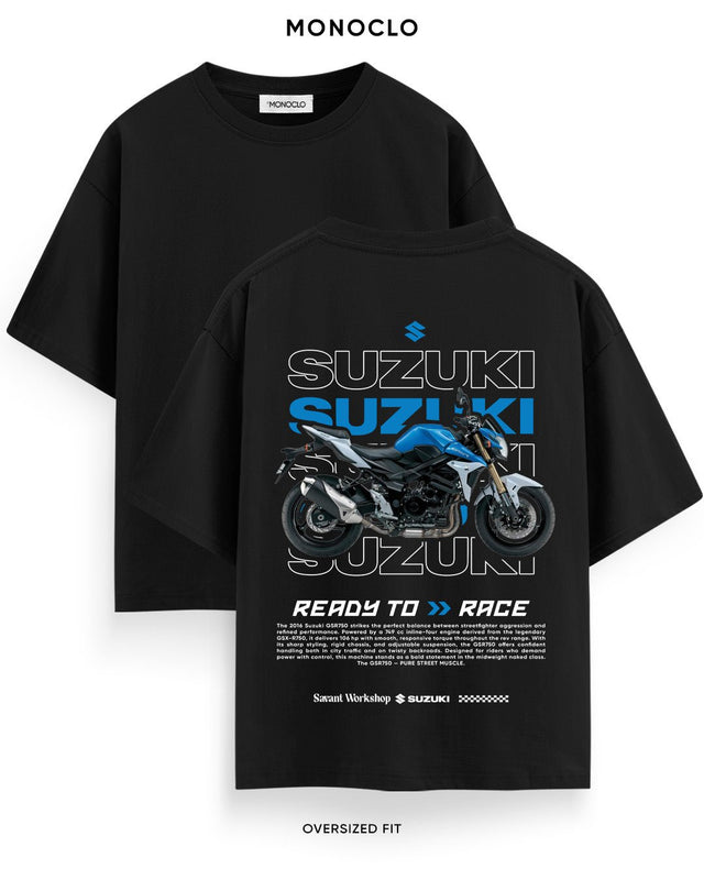 Футболка Monoclo Suzuki GSR750 Blue
