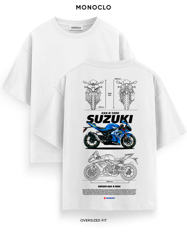 Футболка Monoclo Suzuki GSX-R1000 Blue
