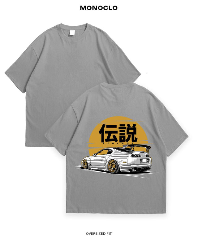 Футболка Monoclo Toyota Supra White - MONOCLO UA