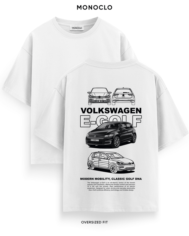 Футболка Monoclo Volkswagen E-Golf Modern Mobility – Білий