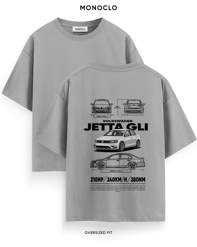 Футболка Monoclo Volkswagen Jetta GLI – Сірий