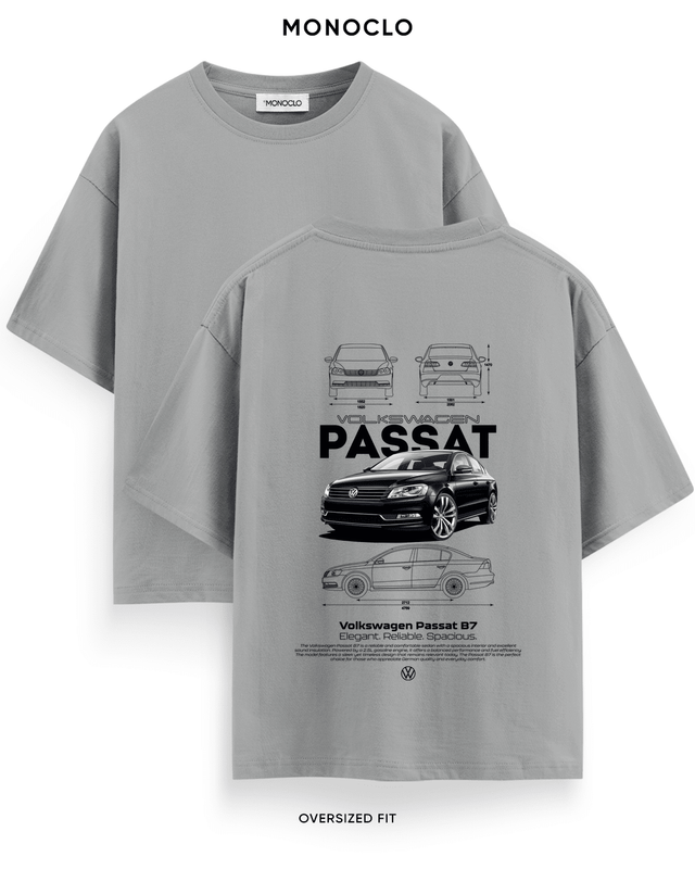 Футболка Monoclo Volkswagen Passat B7 – Сірий