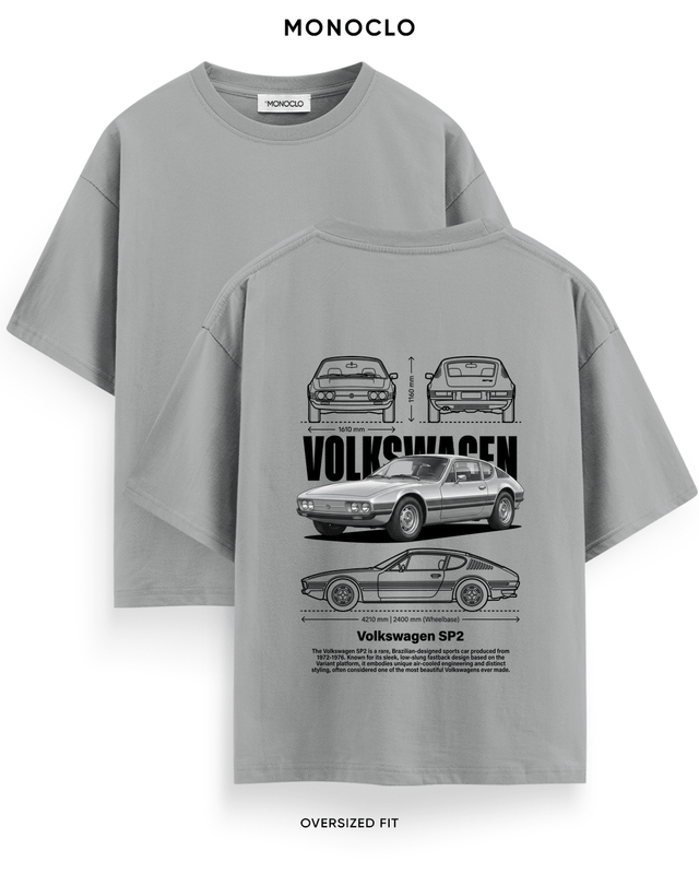 Футболка Monoclo Volkswagen SP2 – Сірий