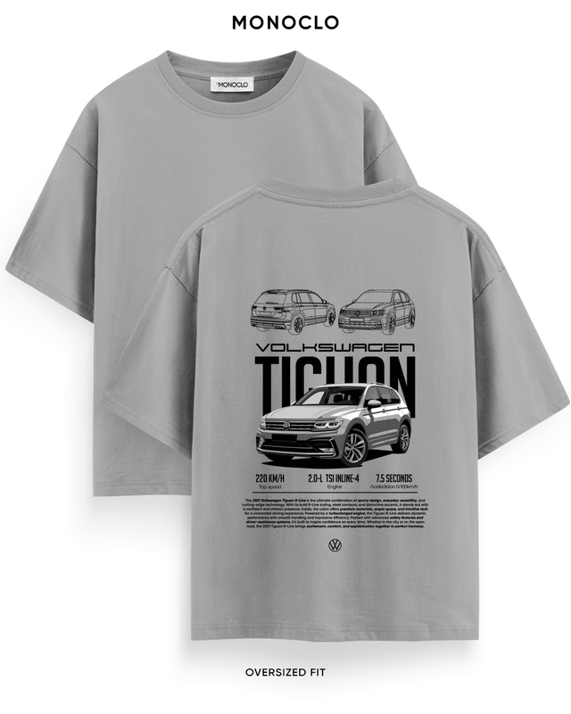 Футболка Monoclo Volkswagen Tiguan II – Сірий