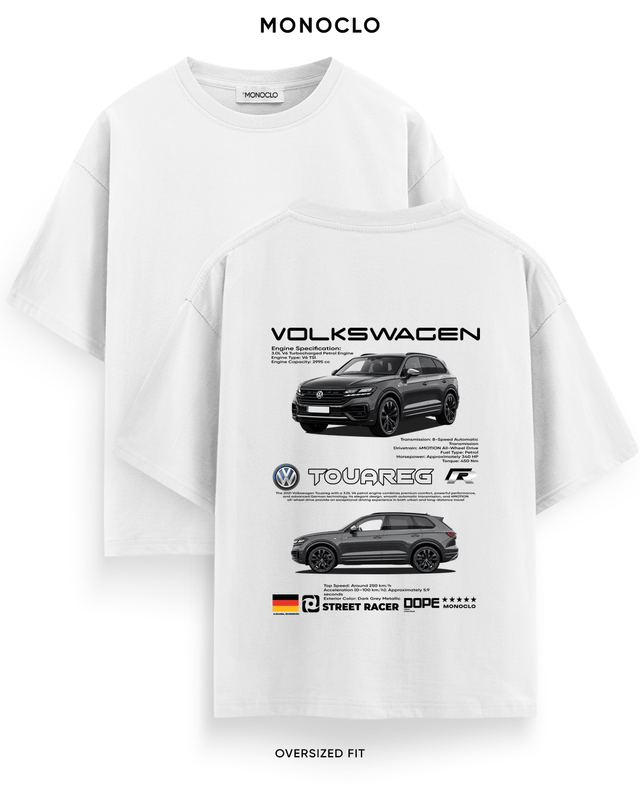 Футболка Monoclo Volkswagen Touareg R 2020 – Білий