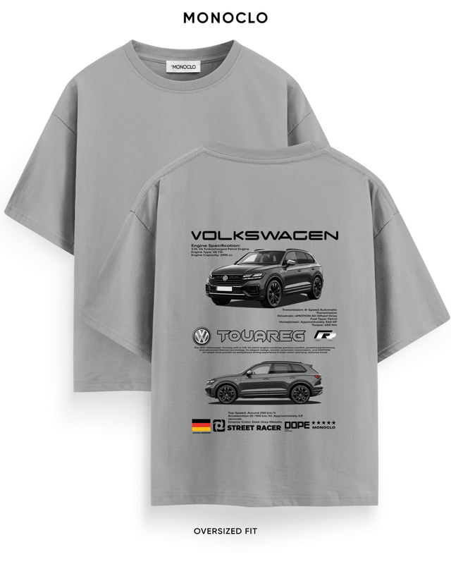 Футболка Monoclo Volkswagen Touareg R 2020 – Сірий
