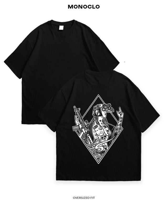 Футболка Monoclo Warrior Girl - MONOCLO UA