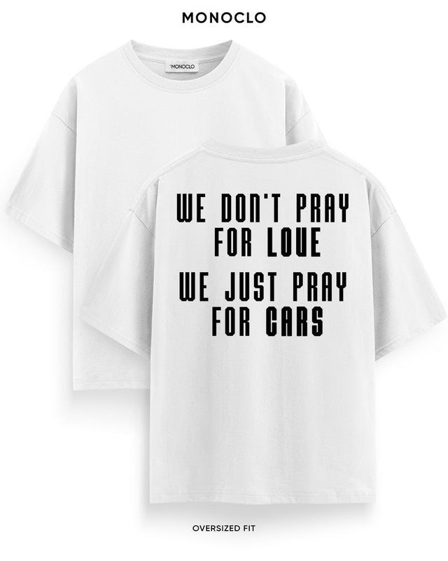Футболка Monoclo We Just Pray For Cars