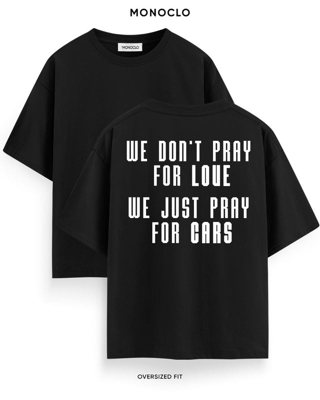 Футболка Monoclo We Just Pray For Cars