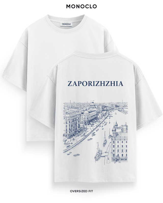 Футболка Monoclo Zaporizhzhia – Білий
