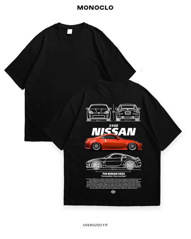 Футболка Nissan 350Z Red - MONOCLO UA