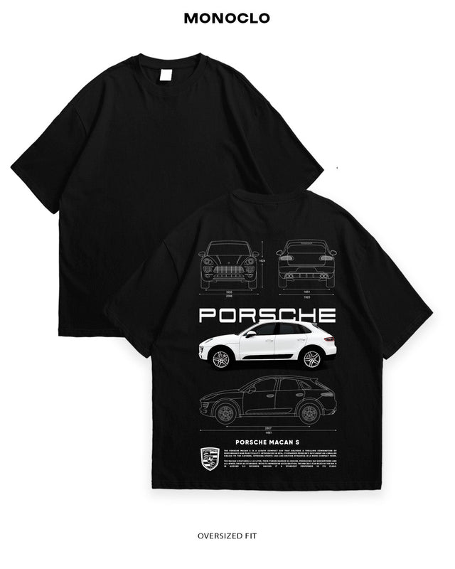Футболка Porsche Macan S - MONOCLO UA