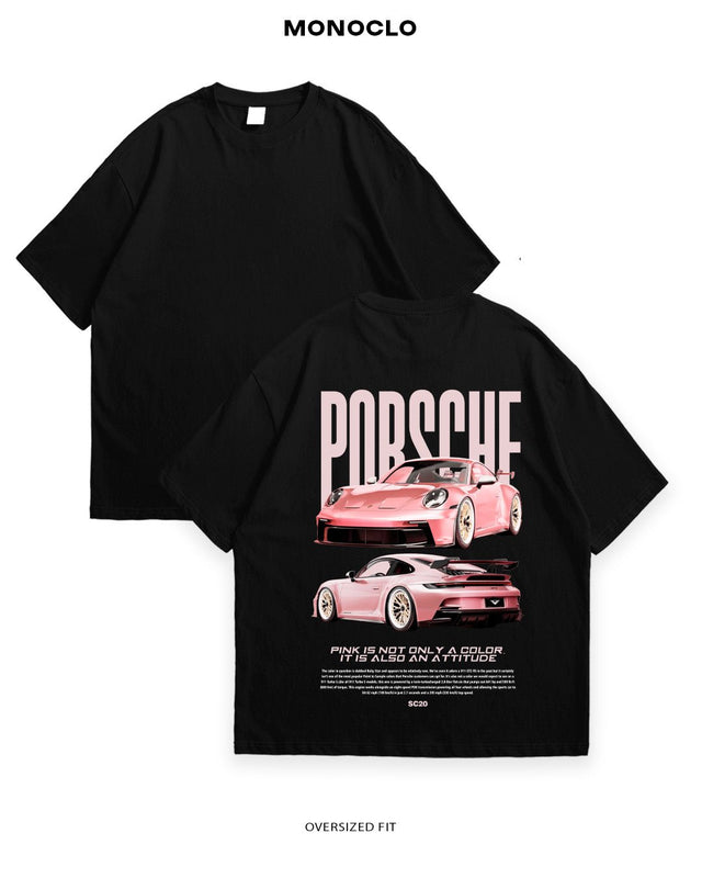 Футболка Porsche Pink P - MONOCLO UA