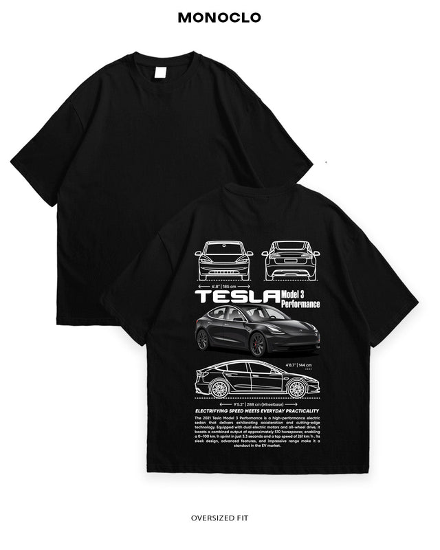 Футболка Tesla Model 3 Performance - MONOCLO UA