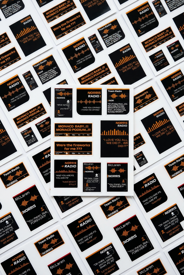 Стікерпак Monoclo Norris Radio