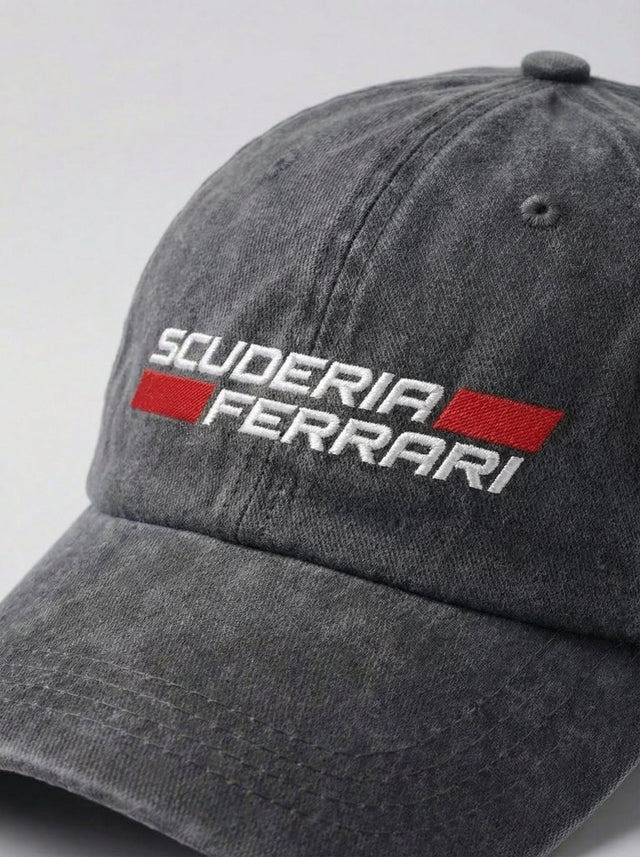 Кепка Scuderia Ferrari Washed Graphite