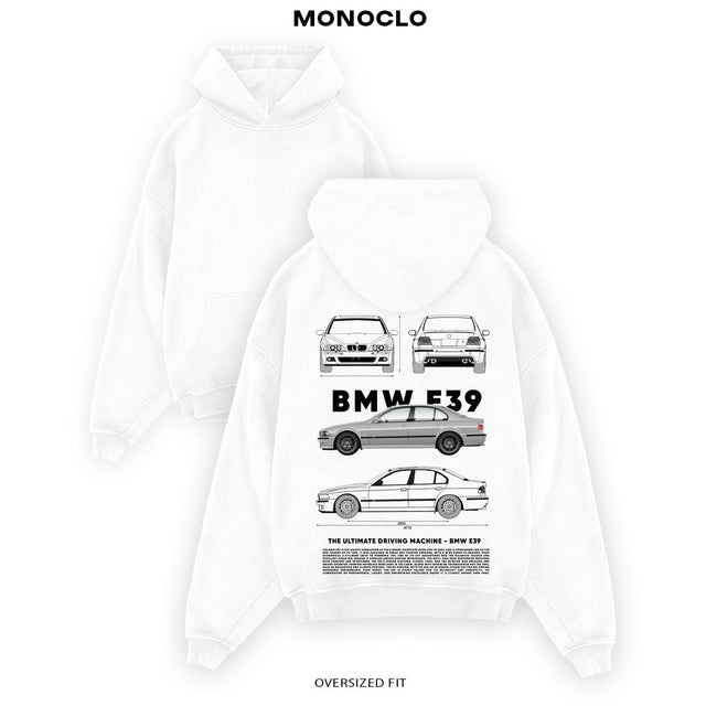 Худі BMW E39 Grey - MONOCLO UA