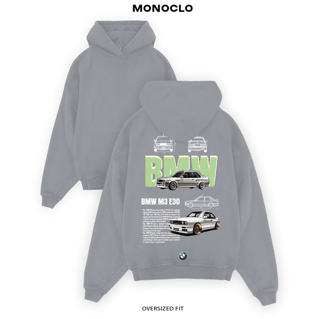 Худі BMW M3 E30 1986 - shop_name Сірий