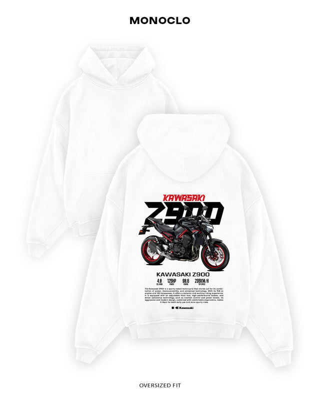 Худі Kawasaki Z900 Red - MONOCLO UA