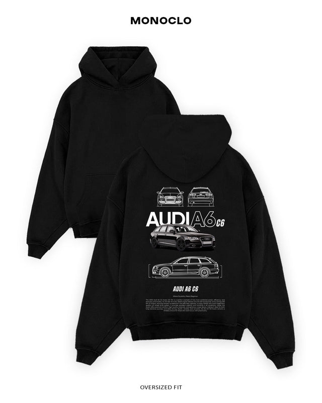 Худі Monoclo Audi A6 C6 Black - shop_name Чорний