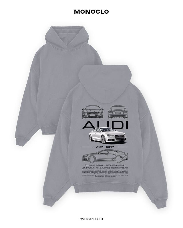 Худі Monoclo Audi A7 C7 - shop_name Сірий