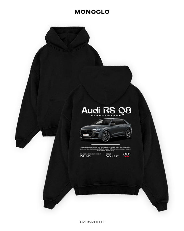 Худі Monoclo Audi RS Q8 2 - shop_name Чорний