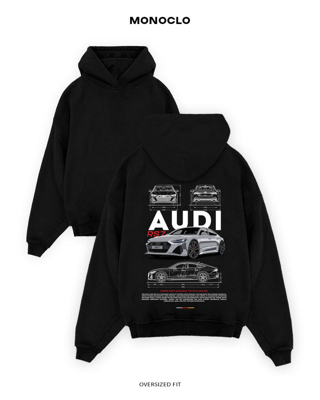 Худі Monoclo Audi RS7 - shop_name Чорний