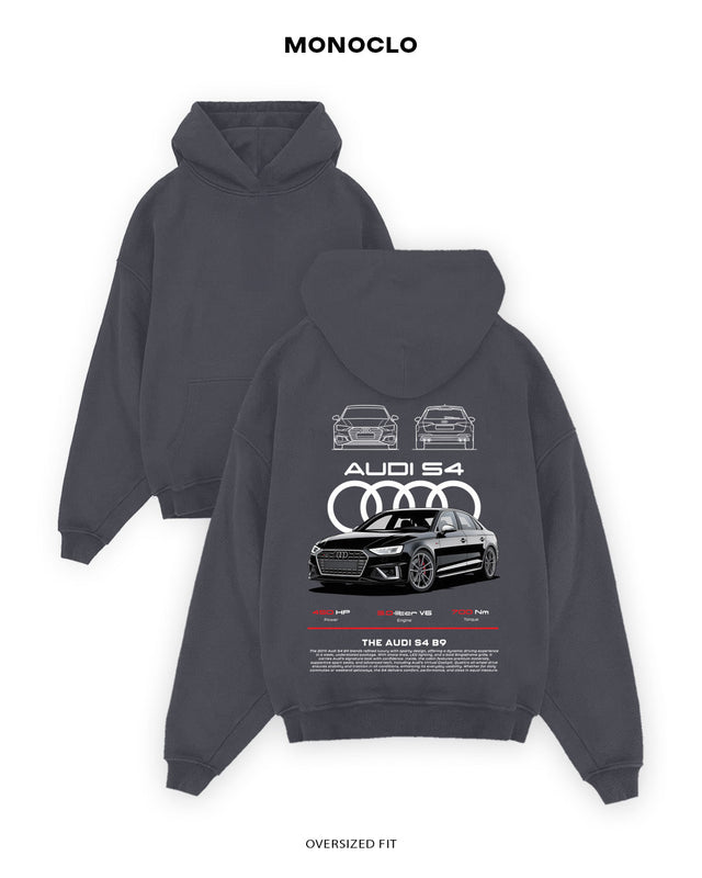 Худі Monoclo Audi S4 B9 - shop_name Графітовий