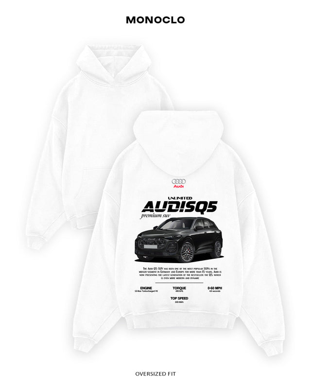 Худі Monoclo Audi SQ5 - shop_name Білий