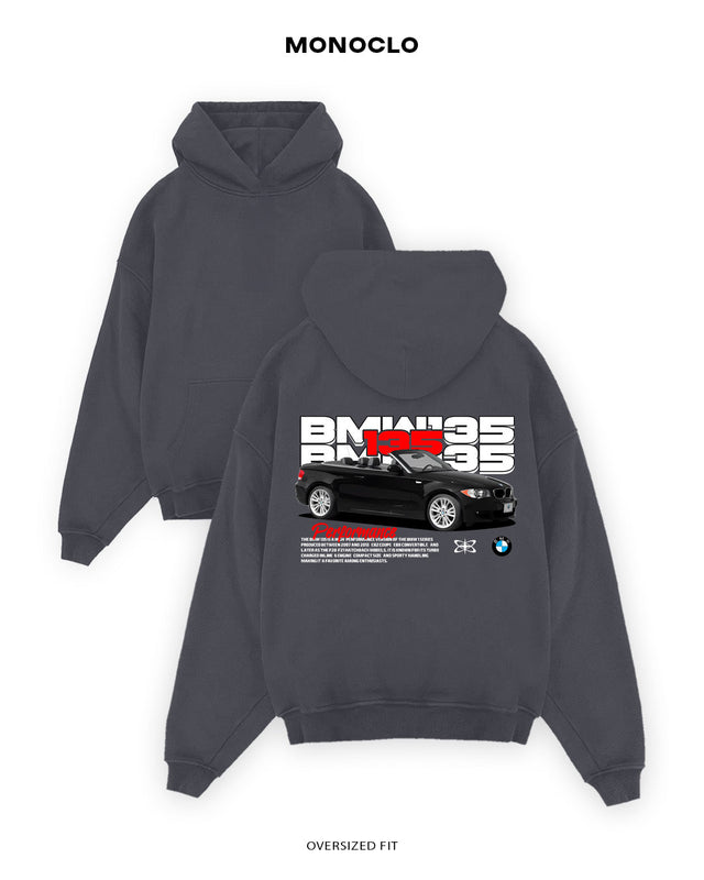Худі Monoclo BMW 135i E88 - shop_name Графітовий