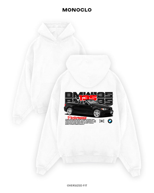 Худі Monoclo BMW 135i E88 - shop_name Білий