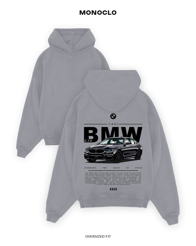 Худі Monoclo BMW 540i G30 - shop_name Сірий