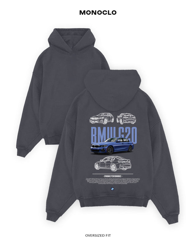 Худі Monoclo BMW G20 Blue - shop_name Графітовий
