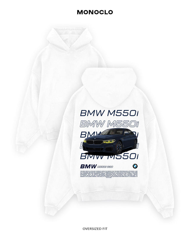 Худі Monoclo BMW M550i G30 - shop_name Білий