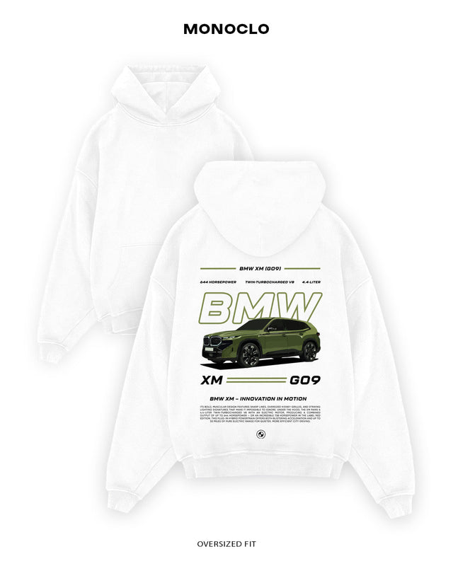 Худі Monoclo BMW XM G09 - shop_name Білий