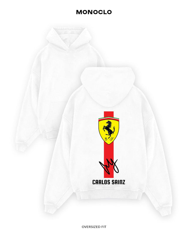 Худі Monoclo Carlos Sainz Ferrari Sign - shop_name Білий