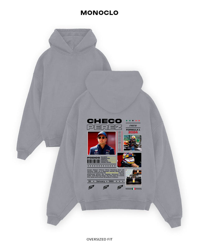 Худі Monoclo Checo Pérez Formula 1 2024 - shop_name Сірий