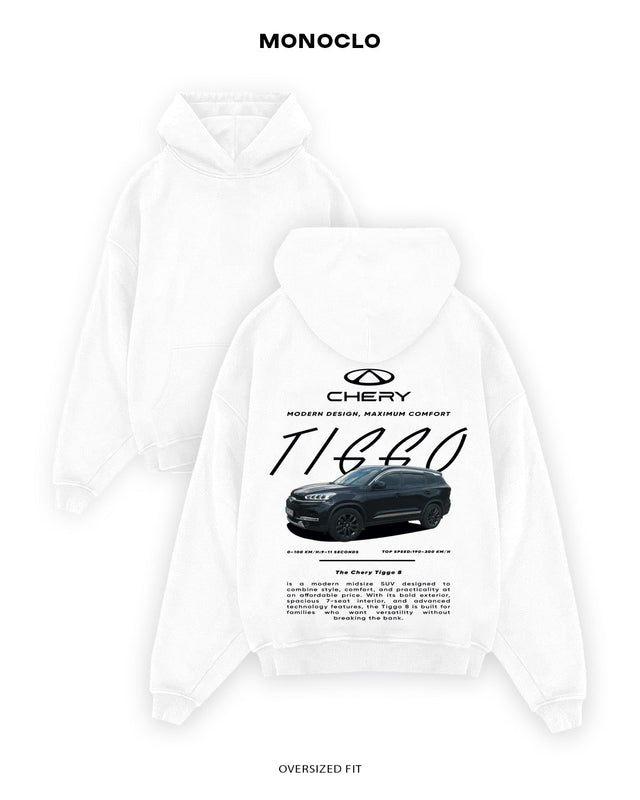 Худі Monoclo Chery Tiggo – Білий
