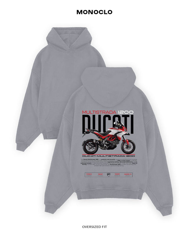 Худі Monoclo Ducati Multistrada 1200 - shop_name Сірий