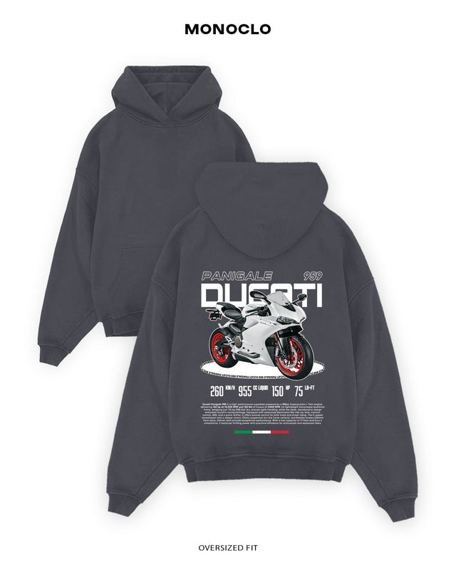 Худі Monoclo Ducati Panigale 959 - shop_name Графітовий