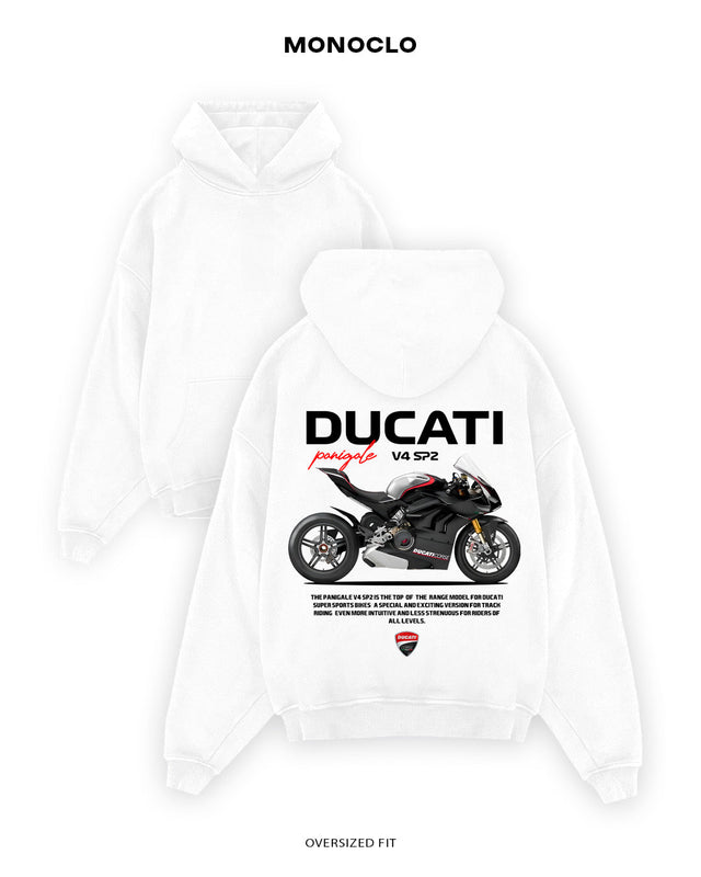 Худі Monoclo Ducati Panigale V4 SP2 - shop_name Білий