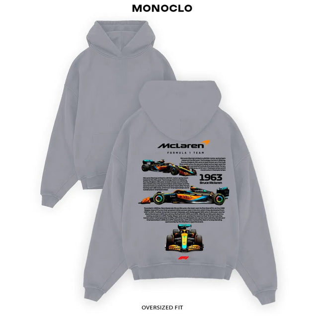 Худі Monoclo F1 MCLAREN TEAM - shop_name Сірий