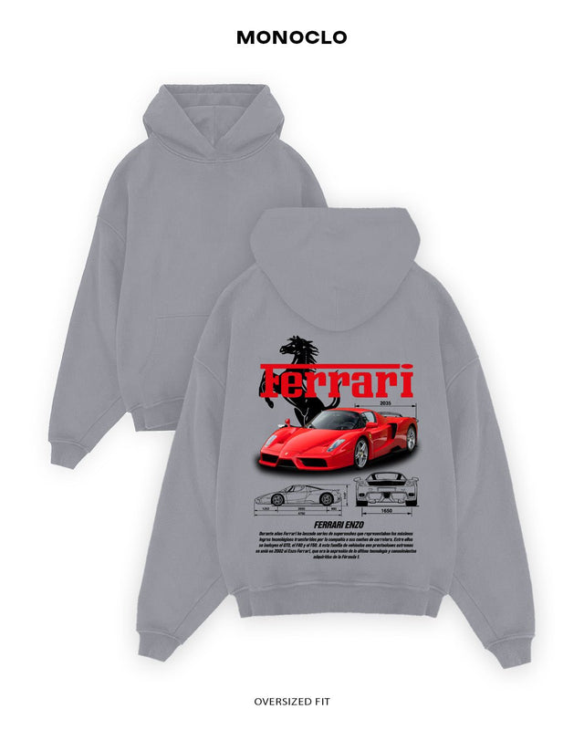 Худі Monoclo Ferrari Enzo - shop_name Сірий