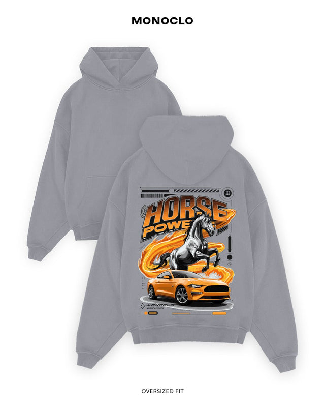 Худі Monoclo Ford Horse Power - shop_name Сірий