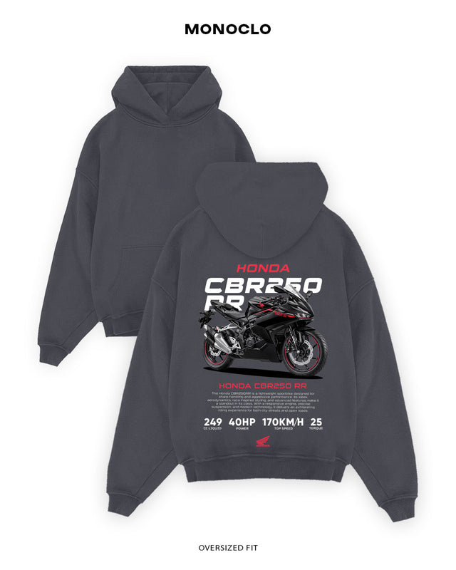 Худі Monoclo Honda CBR250RR - shop_name Графітовий